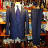 【チャルディ CIARDI】注文服 合い物 ネイビースーツ 50{sold out thanks!}
