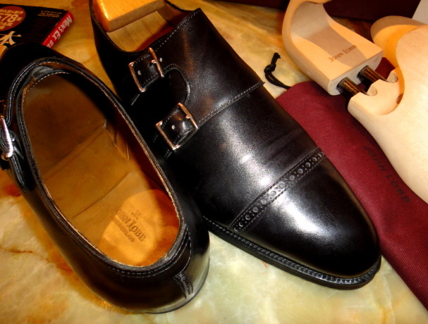 ジョンロブ JOHN LOBB】ダブルモンクストラップ camborne 6E 7000 黒