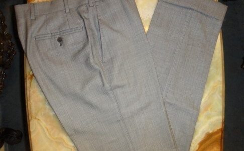 【SARTORIA ANTONIO CUTILLO napoli】春夏 グレーパンツ 44～46  {sold out thanks!}