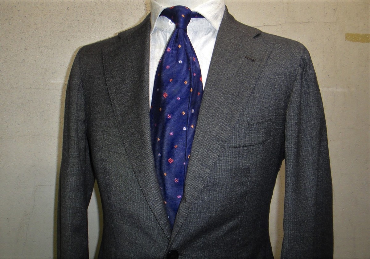 オラツィオ ルチアーノ ORAZIO LUCIANO】合い物 グレースーツ 46[sold out thanks] | Artigiano ciao
