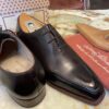 【シルバノ ラッタンジ Silvano Lattanzi】一枚革ホールカットUチップ 6 濃茶{sold out thanks!} - 画像 (4)