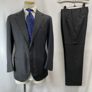 【セミナーラ SEMINARA】ビスポーク注文服 秋冬向け グレースーツ 44～46{sold out thanks!}
