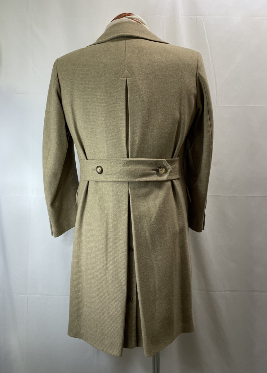 カルーゾ CARUSO】カシミヤ混ウール ポロコート 48 薄茶{sold out 