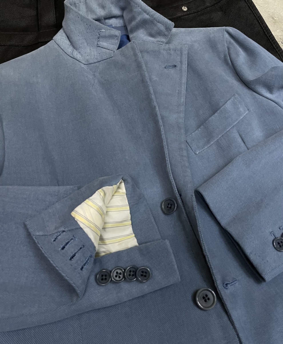 【千/伊】ss3564新品ルイジボレッリ ナポリ至極厚オンスソリッドヘリンボーンタイ HÉLIOPÔLE（エリオポール）公式オンラインストア