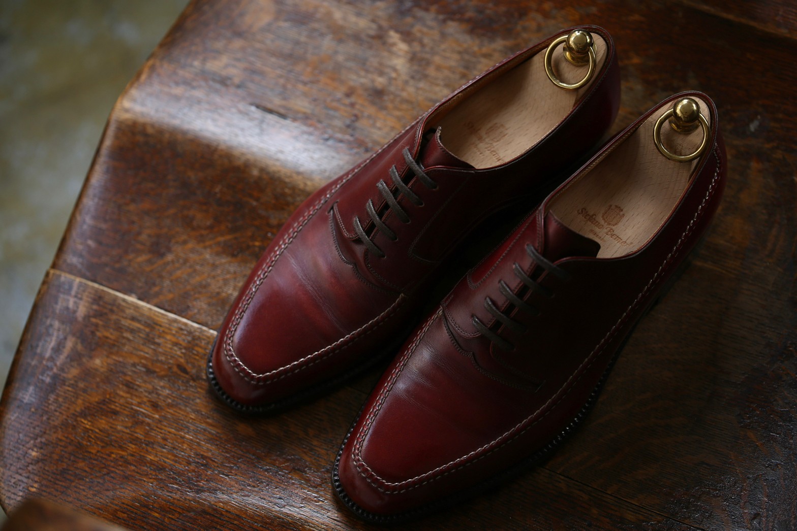 美品 stefano bemer 革靴 ドレスシューズ サイズ40（STEFANO BEMER 