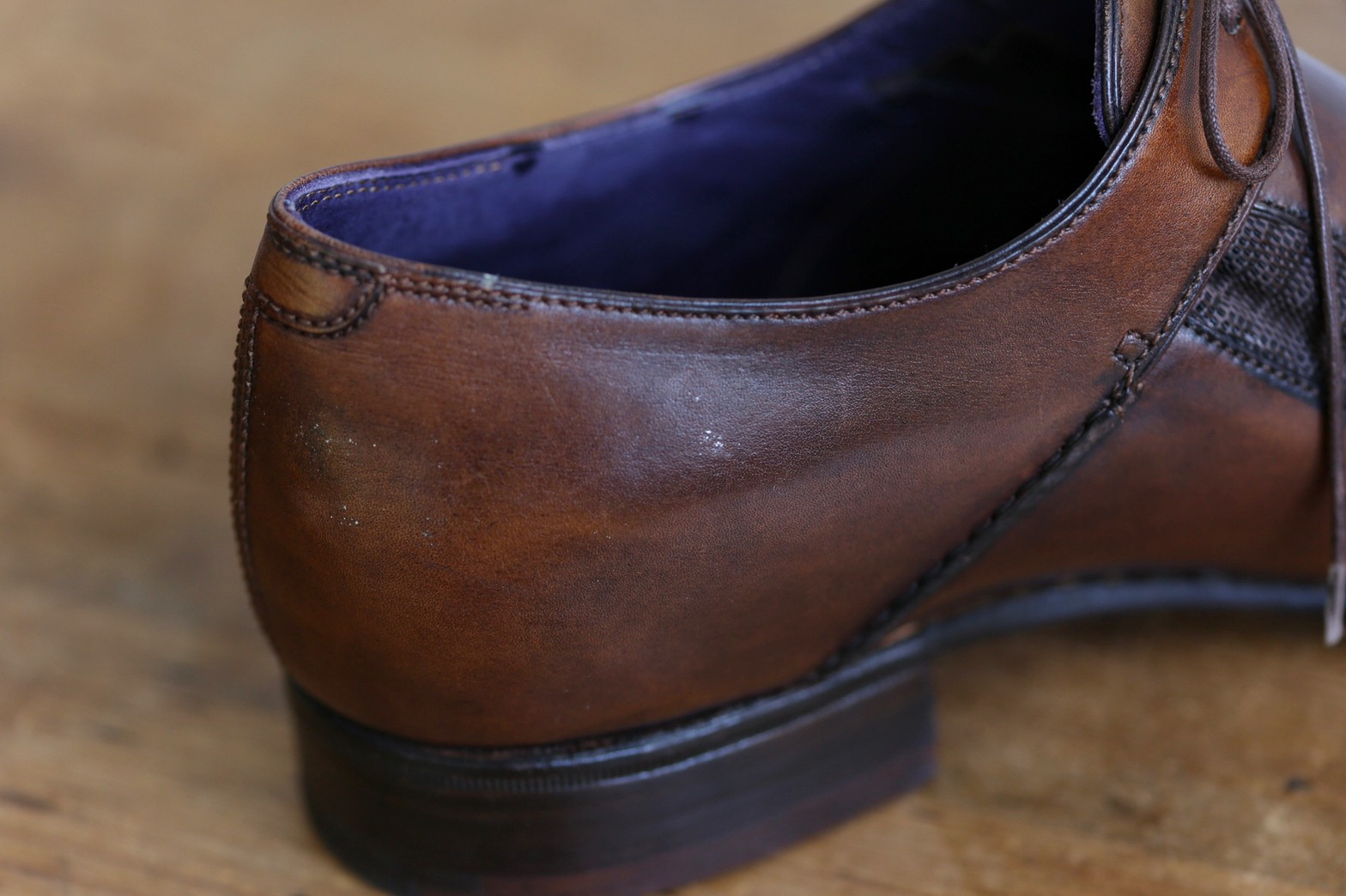 ベルルッティ Berluti】貴重ビスポーク注文靴 外羽根プレーントゥ 7 茶 