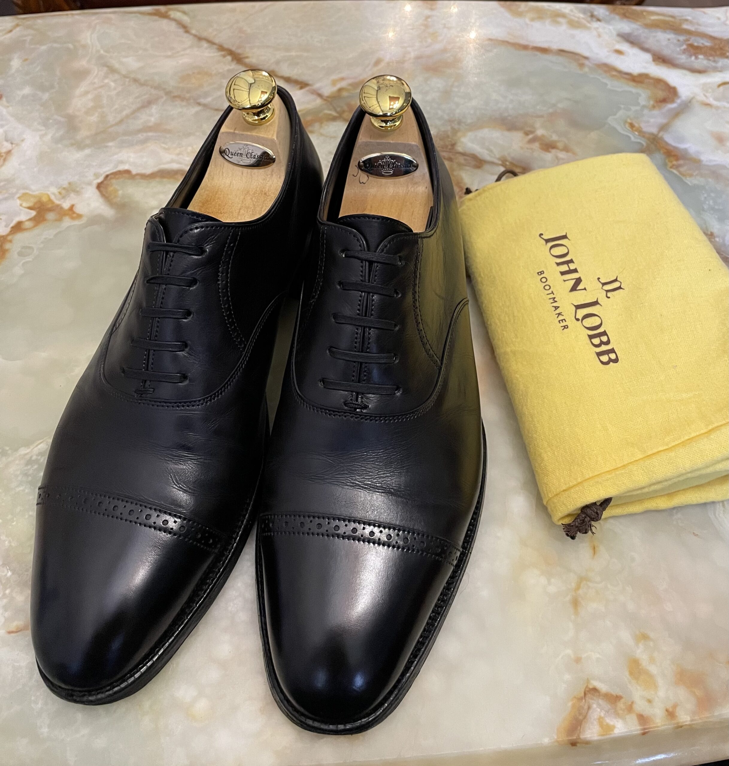 john lobb ビジネスシューズ 革靴 ストレートチップ キャップトゥ