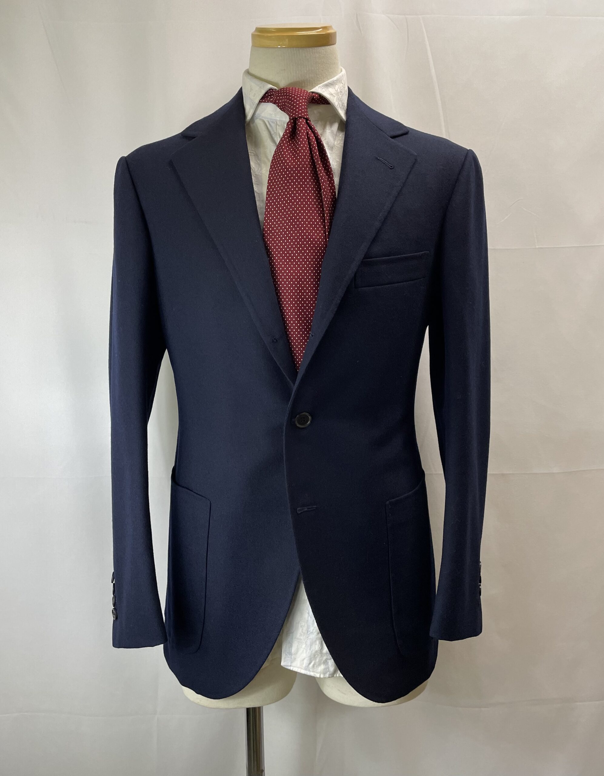 LIVERANO & LIVERANO リベラーノ】ビスポーク注文服 合い物ウール 定番