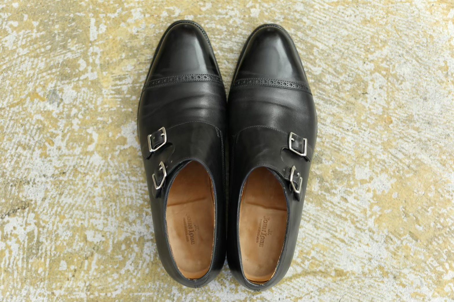 【ジョンロブ JOHN LOBB】ダブルモンクストラップ camborne 6E 7000 黒