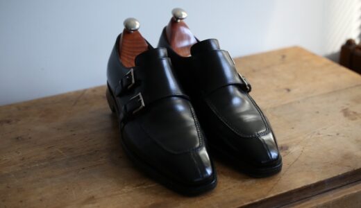 【ジョンロブ JOHN LOBB】2001年イヤーモデル ダブルモンク 6E 黒