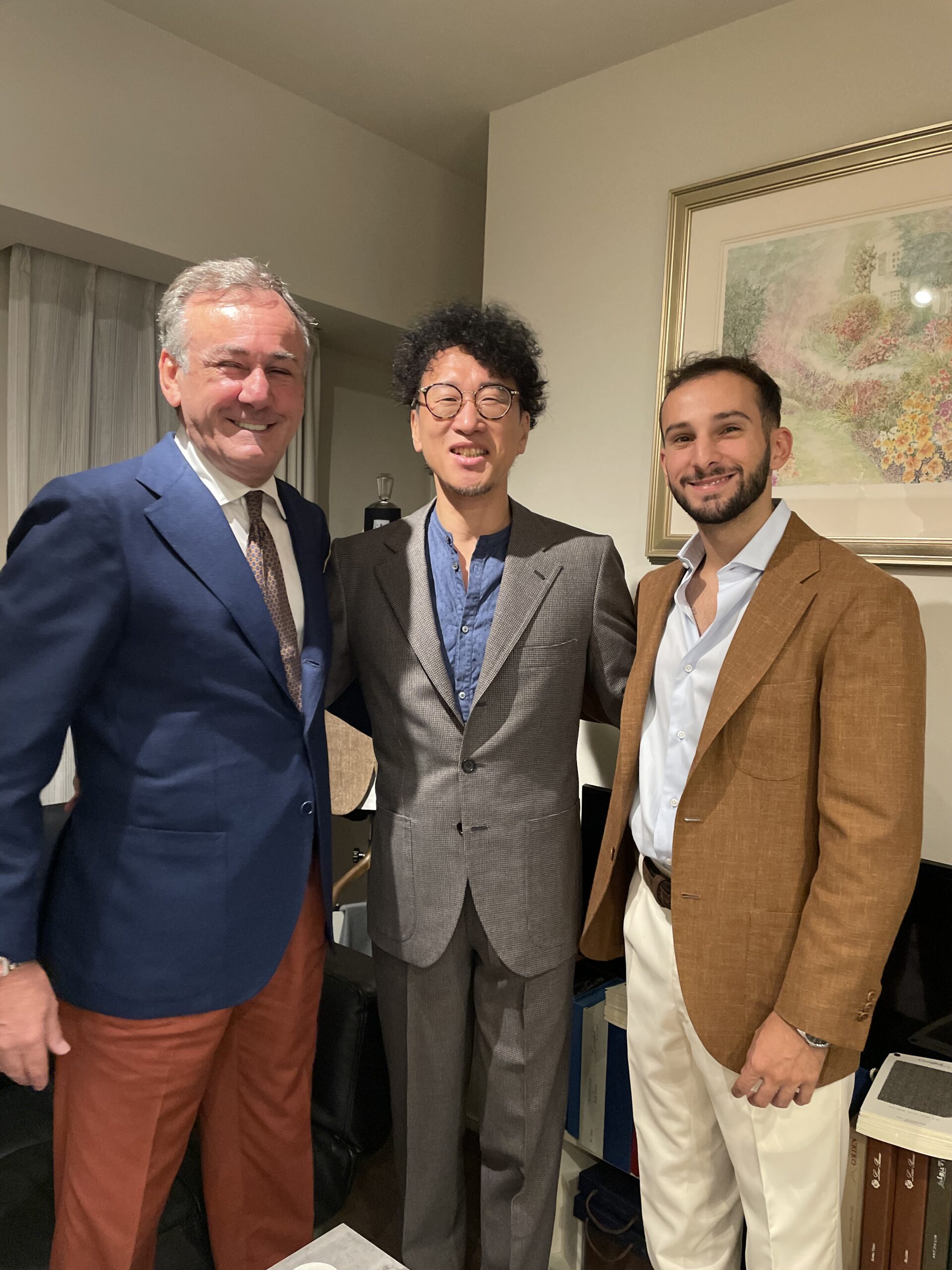 あの Costantino にビスポークスーツをオーダーの巻】 | Artigiano ciao