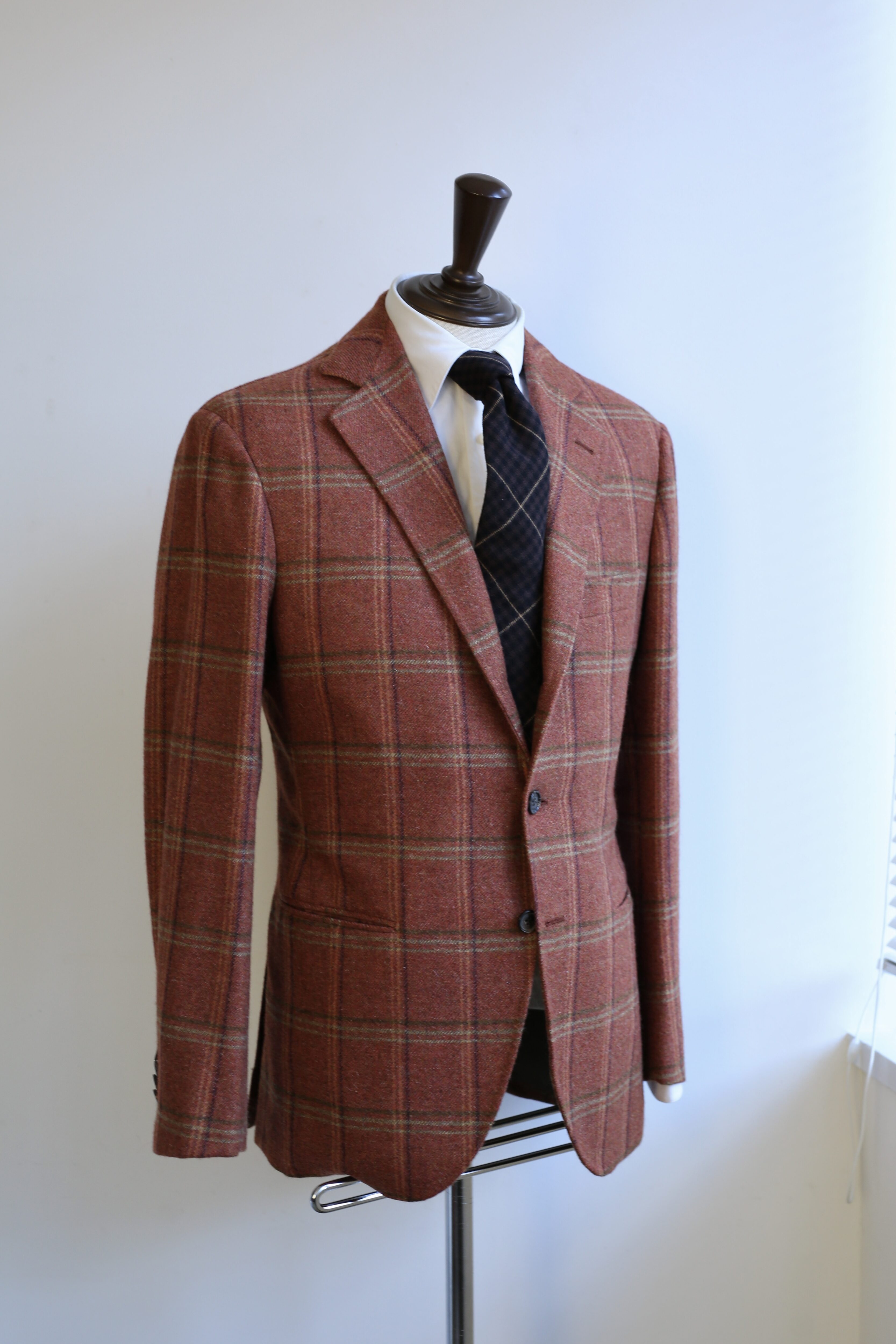 LIVERANO & LIVERANO リベラーノ】ビスポーク注文服 カシミヤ混ウール