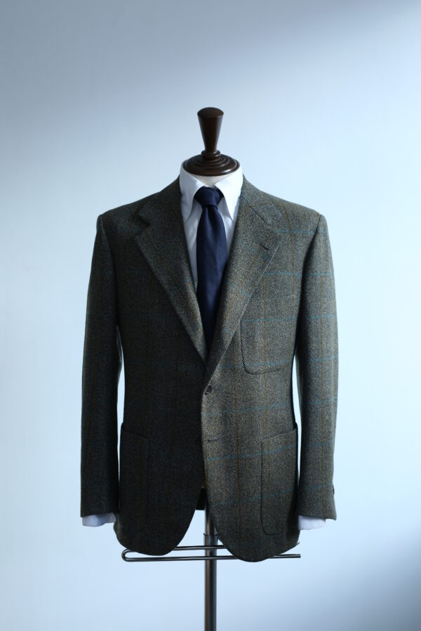 【SEMINARA per Franco Minucci セミナーラ】フィレンツェ仕立て注文服 秋冬向け ヴィンテージツイードジャケット 44～42{sold out thanks!} - 画像 (6)