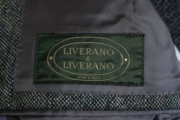 【リベラーノ LIVERANO】秋冬向け ライトツイード毛ホームスパン織り ジャケット 48{sold out thanks!} - 画像 (15)
