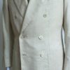 【SARTORIA CAMPAGNA サルトリア カンパーニャ】究極ミラノ仕立て 春夏向け絹麻毛 ダブルジャケット 48 ベージュ色 - 画像 (10)