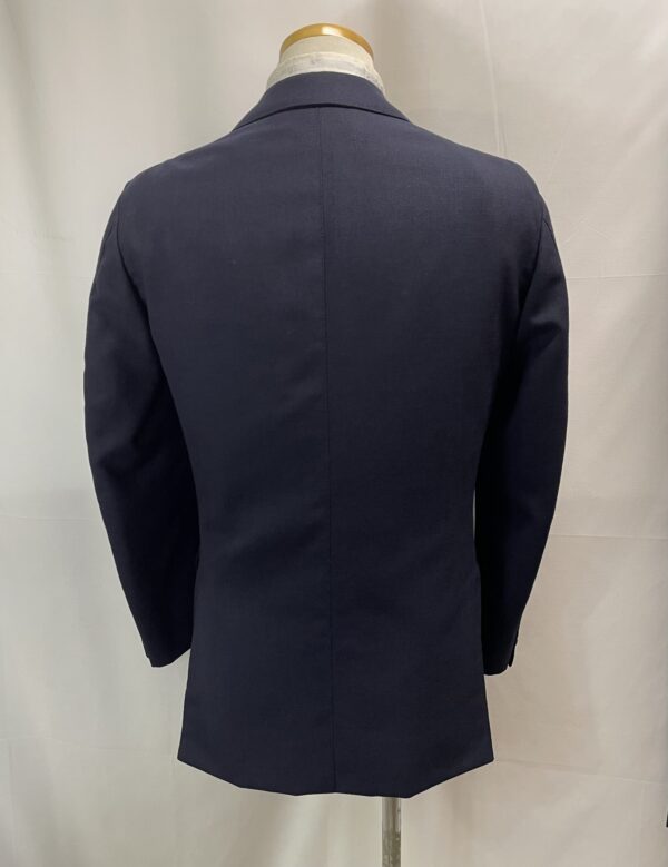 【Sartoria Formosa フォルモサ】最高峰ナポリ仕立て ビスポーク注文服 合い物 定番ネイビースーツ 紺無地 46～48 - 画像 (3)