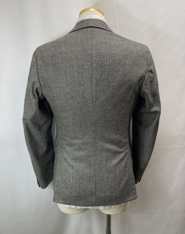 【Sartoria Formosa フォルモサ】最高峰ナポリ仕立て ビスポーク注文服 スリーピース 千鳥格子柄スーツ 44～46 - 画像 (4)