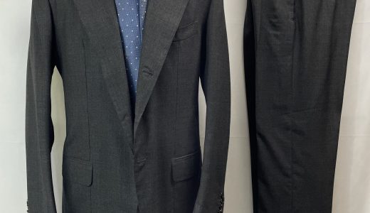 【Pirozzi ピロッツィ】ナポリ四天王サルト ビスポーク注文服 春夏向け 定番グレースーツ 52～54