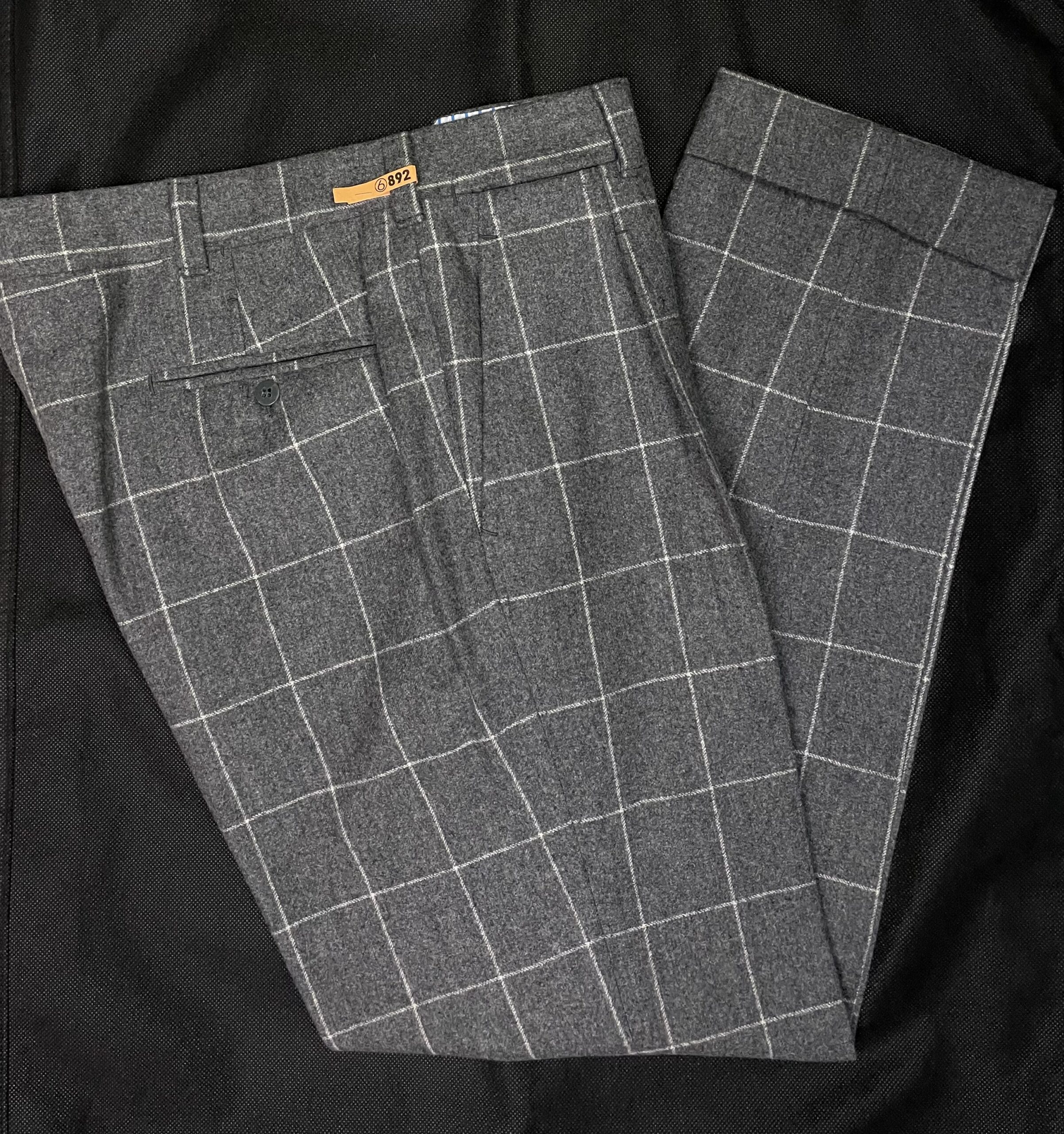 Ambrosi アンブロージ スラックス パンツ ライトグレー 48 【公式通販】