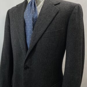 【SARTORIA CAMPAGNA ジャンニ カンパーニャ】ミラノ仕立て カシミヤ混ウール 秋冬向けグレージャケット 50～52